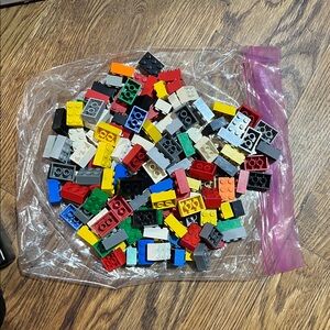 Lot of Lego multi Colored 2x3 bricks